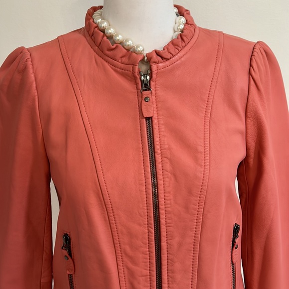 Rebecca Taylor leather jacket - Picture 4 of 16